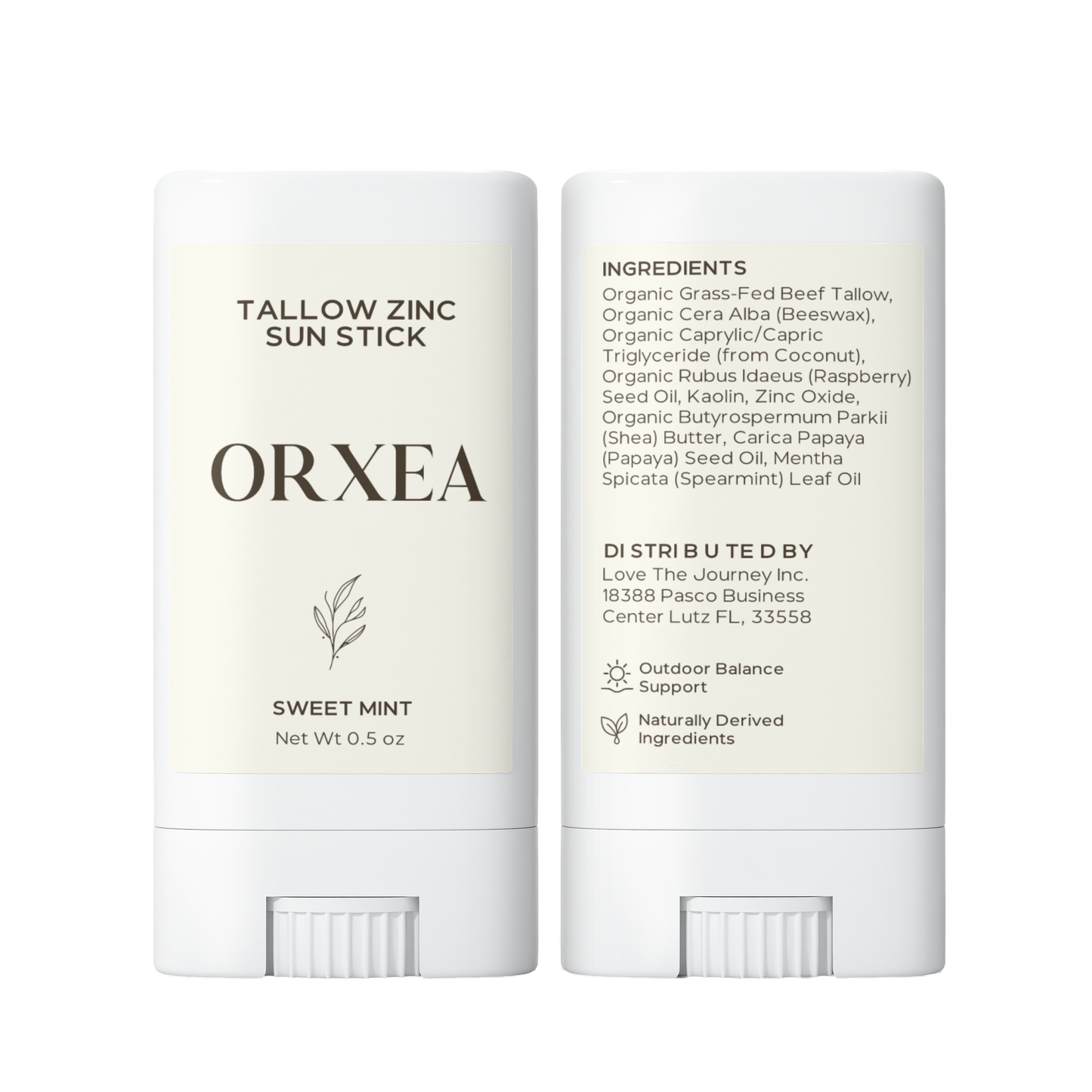 2 Pack Tallow Zinc Sun Stick