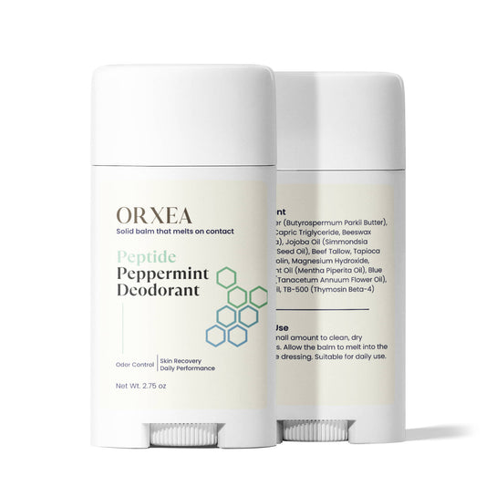 2 Pack Peptide Peppermint Deodorant