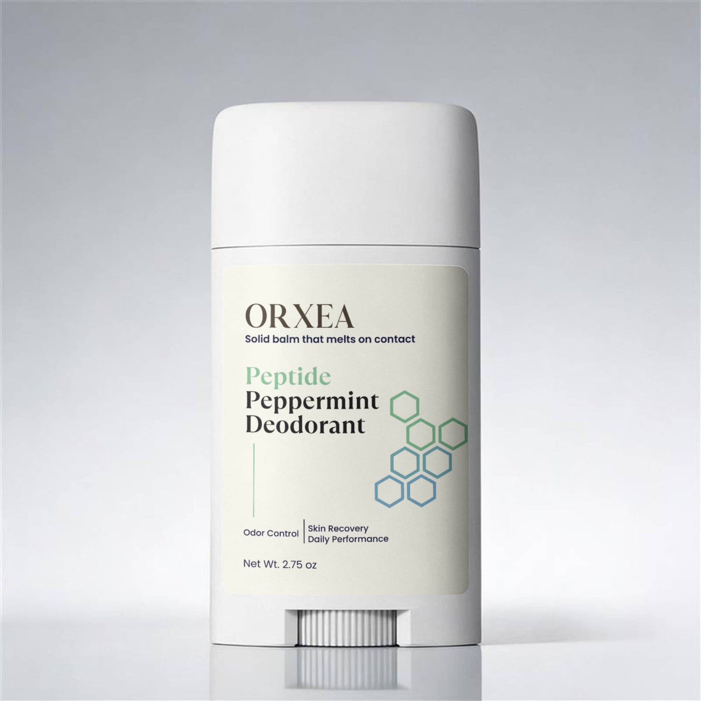 2 Pack Peptide Peppermint Deodorant