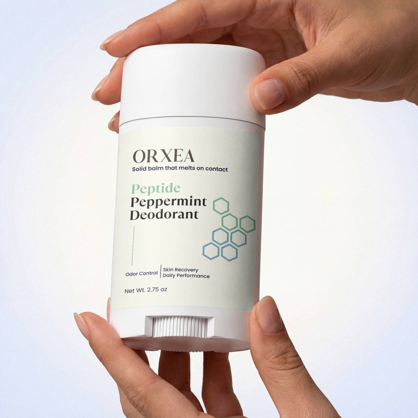 2 Pack Peptide Peppermint Deodorant