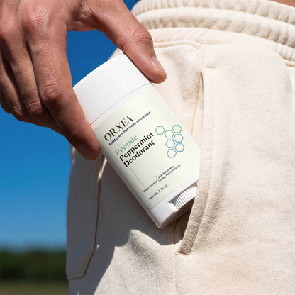 2 Pack Peptide Peppermint Deodorant
