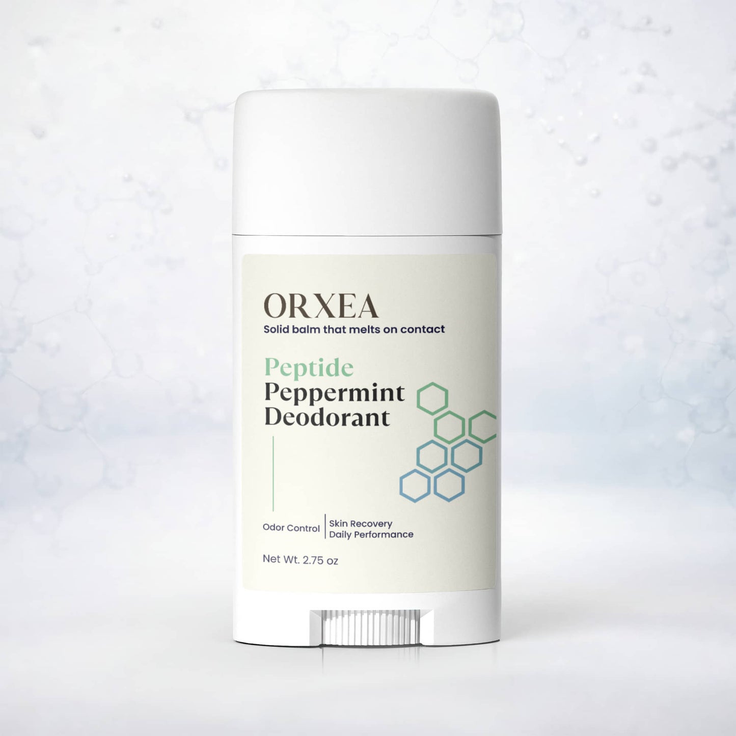 2 Pack Peptide Peppermint Deodorant