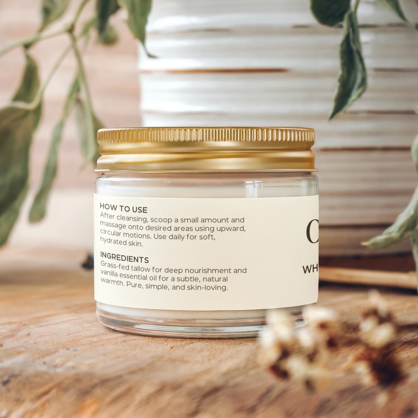 Grass-Fed Whipped Tallow